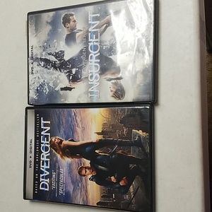 Divergent and Insurgent dvd
